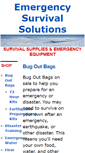 Mobile Screenshot of emergencysurvivalsolutions.com